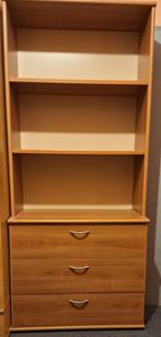 ladenkast met boeken opzetstuk, 3 ou 4 tiroirs, 25 à 50 cm, Enlèvement, Utilisé