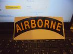 Airborne sticker, Verzamelen, Militaria | Algemeen, Ophalen of Verzenden, Landmacht, Overige typen