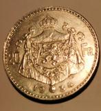 *304* oude Belgische munt albert I1934, Zilver, Ophalen of Verzenden, Losse munt