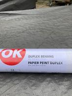 Behangpapier wit 1 rol + rest, Huis en Inrichting, Stoffering | Behang, Ophalen, Wit