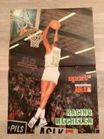 Poster Basket Racing Mechelen uit Sport 90 Magazine, Ophalen of Verzenden, Zo goed als nieuw, Poster, Plaatje of Sticker