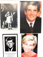 6 Fotos van bekende Personen met tekst op keerzijde, Verzamelen, Ophalen of Verzenden, Zo goed als nieuw, Foto