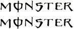 Monster Energy sticker set #11, Motoren, Verzenden
