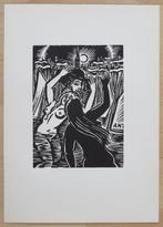 Houtsnede van Frans Masereel: ANTWERPEN: allegorie, Verzenden