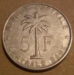 Congo Belge Ruanda Urundi 5 Francs 1958, Timbres & Monnaies, Enlèvement ou Envoi