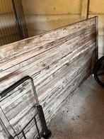 Oude teak tafel, Tuin en Terras, Tuintafels, Ophalen, Gebruikt, Rechthoekig, Teakhout