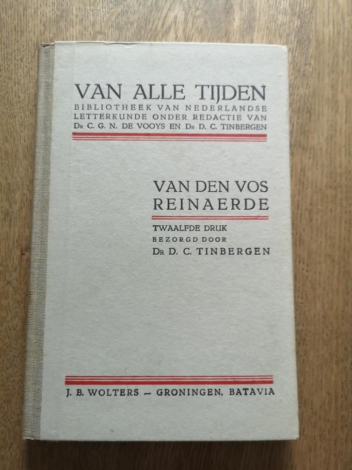 Van de vos Reinaerde, Boeken, Literatuur, Gelezen, Ophalen of Verzenden