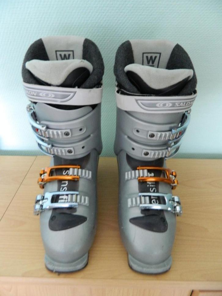 Bottines de ski, Sport en Fitness, Skiën en Langlaufen, Gebruikt, Schoenen, Ski, Salomon, Ophalen