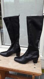 Zwarte lederen laarzen merk Cherry Boutique, 35, Kleding | Dames, Schoenen, Ophalen of Verzenden, Zo goed als nieuw, Zwart