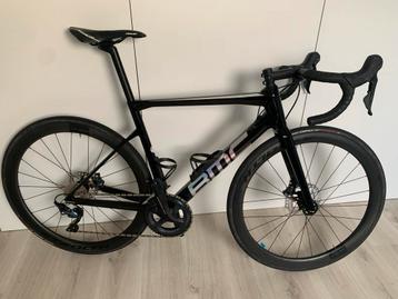 BMC Teammachine SLR - maat 54 - Stealth carbonwielen beschikbaar voor biedingen