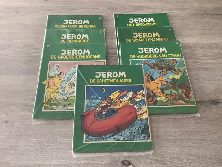 Jerom verschillende strips reeks 3 (Groene cover), Boeken, Stripverhalen, Gelezen, Meerdere stripboeken, Ophalen of Verzenden