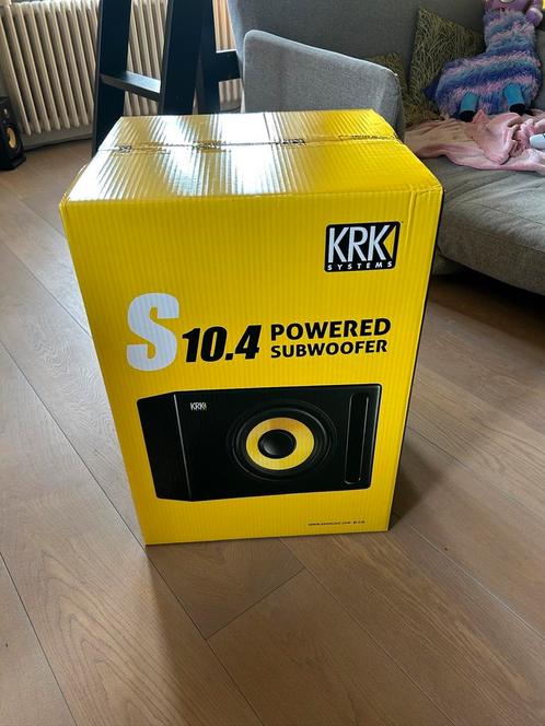 KRK S10.4 subwoofer, Audio, Tv en Foto, Luidsprekerboxen, Zo goed als nieuw, Subwoofer, 120 watt of meer, Ophalen