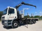 DAF CF 85.380 + Kraan Hiab 144B-2 Hiduo, Propulsion arrière, Achat, Cruise Control, Autres carburants