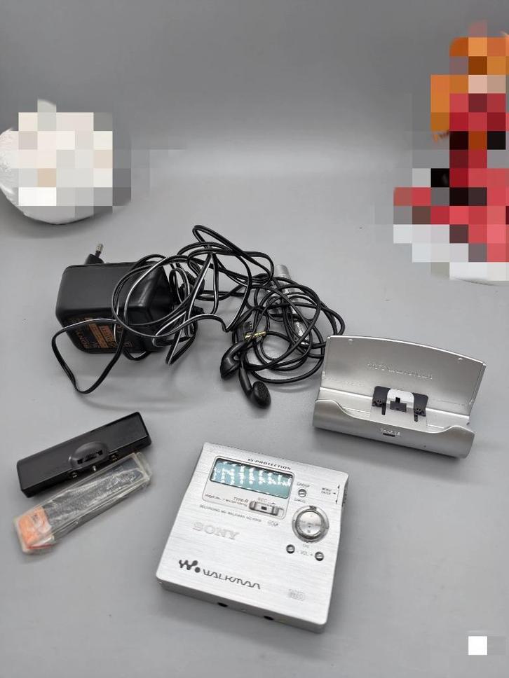 Sony MD MZ-R909 werkt perfect, Audio, Tv en Foto, Walkmans, Discmans en Minidiscspelers, Minidisc-recorder, Ophalen