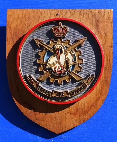 ABL CREST/Wapen/Schild Ordonnance "Semper Efficax" (202), Verzamelen, Militaria | Algemeen, Landmacht, Embleem of Badge, Verzenden