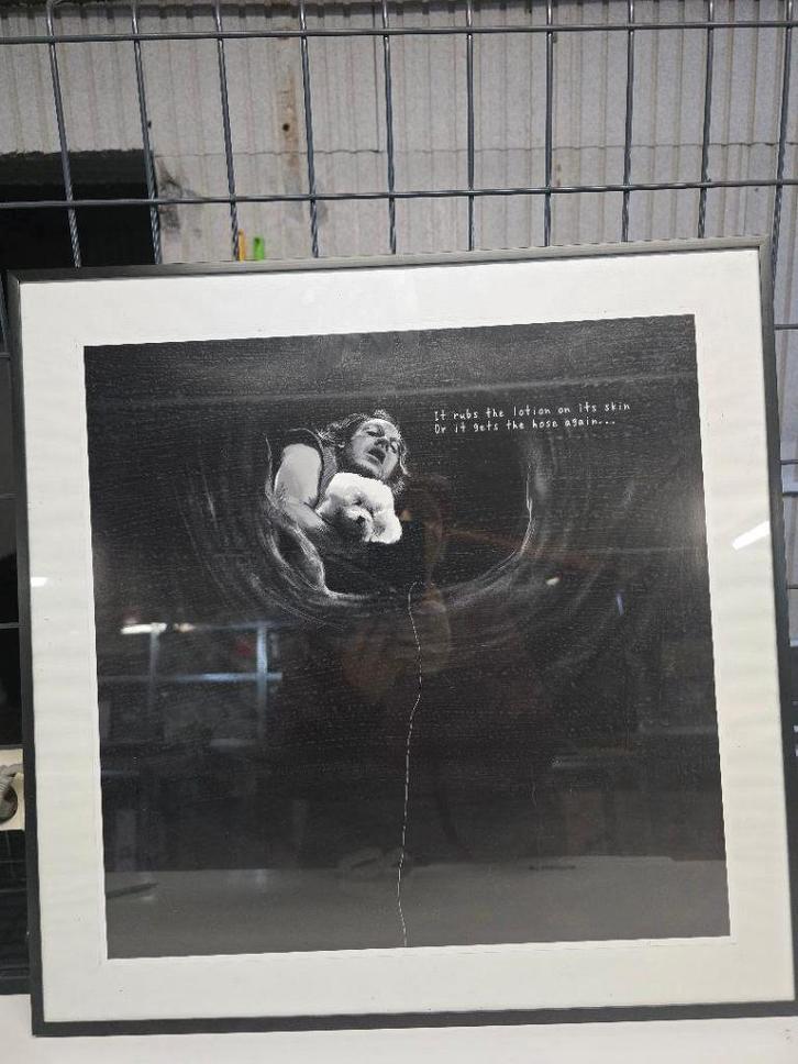 Affiche tirée du film Le Silence des Agneaux.?, Collections, Posters & Affiches, Comme neuf, Cinéma et TV, Avec cadre, Enlèvement