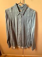 Calvin Klein Jeans spijkerblouse maat S – lichtblauw – topst, Calvin Klein, Ophalen of Verzenden, Maat 36 (S), Blauw