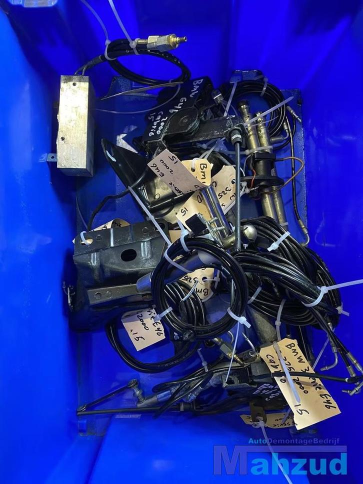 BMW E46 CABRIO cabriodak dak onderdelen cilinders slot pomp, Auto-onderdelen, Elektronica en Kabels, BMW, Gebruikt