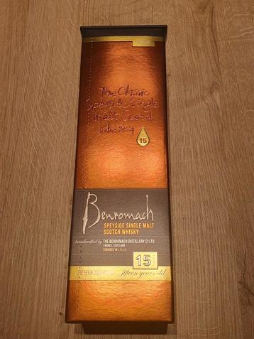 WHISKY BENROMACH 15 ANS