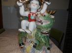 2 CHINESE PORSELEINEN KINDJES 50 CM HOOG, Antiek en Kunst, Ophalen