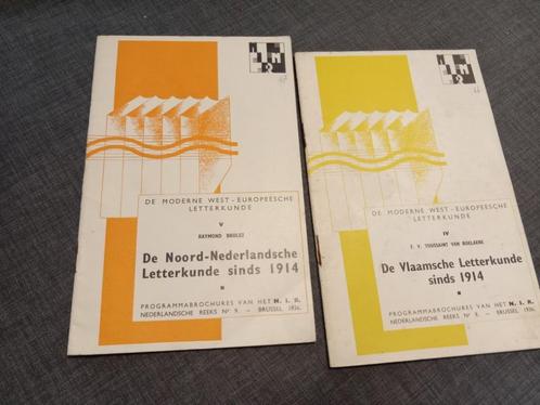 Letterkunde 1914, Boeken, Literatuur, Gelezen, België, Ophalen of Verzenden