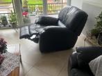 fauteuil, Ophalen, 125 tot 150 cm, Cuir, Leer