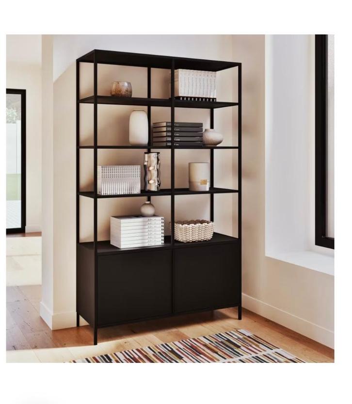 Bibliothèque Watkin, Huis en Inrichting, Kasten | Boekenkasten, Zo goed als nieuw, 100 tot 150 cm, 150 tot 200 cm, 25 tot 50 cm