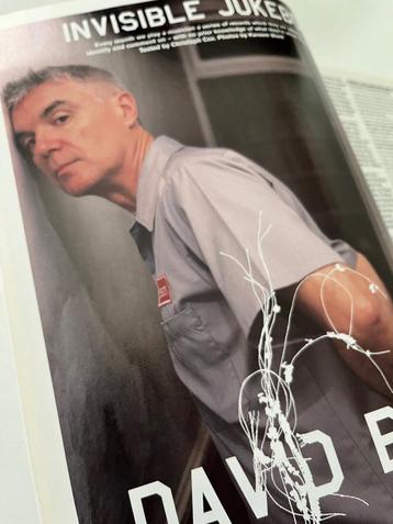 DAVID BYRNE +Robert Wyatt+Matmos+ * WIRE Magazine 235 * 2003 beschikbaar voor biedingen