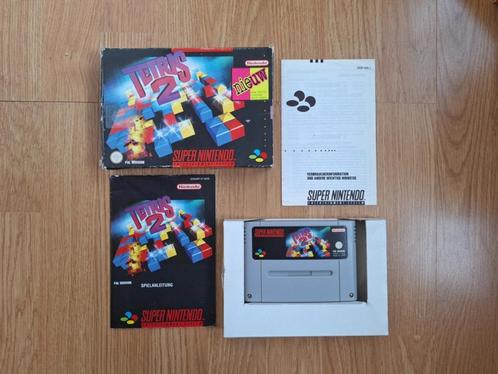 Tetris 2 complet en boîte (CIB) pour la SNES, Consoles de jeu & Jeux vidéo, Jeux | Nintendo Super NES, Comme neuf, Puzzle et Éducatif