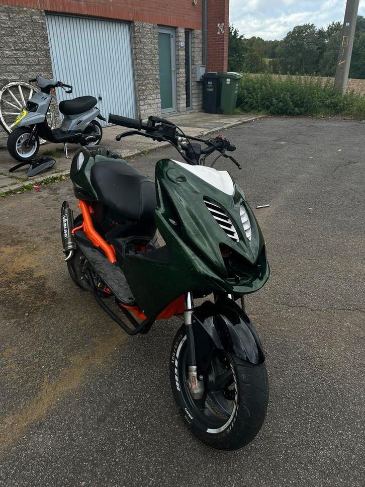 Nitro full, Fietsen en Brommers, Scooters | Yamaha, Nieuw, Aerox, Klasse A (25 km/u), Tweetakt, Ophalen of Verzenden