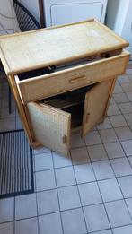 Rieten kastje, Huis en Inrichting, Kasten | Ladekasten, Ophalen, Gebruikt
