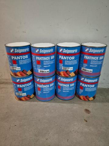 Hoogglans verf Seigneurie Pantor, wit, 1 liter (8 blikken) beschikbaar voor biedingen