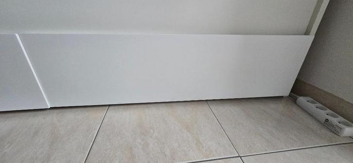 Bedlade malm ikea, Huis en Inrichting, Slaapkamer | Bedden, Zo goed als nieuw, Eenpersoons, 70 cm of minder, 200 cm, Hout, Wit