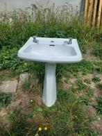 Lavabo met zuil, Ophalen, Gebruikt, Wastafel