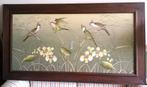 Groot) - Vogels, bloemen, planten ca.1980 - Balinese School, Antiek en Kunst, Ophalen