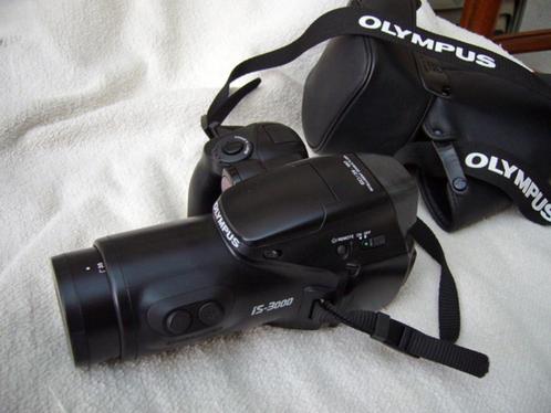 Olympus iS3000 met lens ED/35-180mm, TV, Hi-fi & Vidéo, Appareils photo analogiques, Comme neuf, Reflex miroir, Olympus, Enlèvement ou Envoi