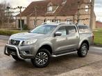 Nissan Navara 2.3DCI 4x4 Pick-Up Hardtop Opendak Trekhaak, Auto's, Nissan, Euro 6, Leder, Bedrijf, Handgeschakeld