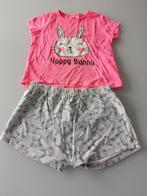 Pyjama happy bunny Primark - 4-5 jaar / maat 110, Kinderen en Baby's, Meisje, Primark, Gebruikt, Ophalen of Verzenden