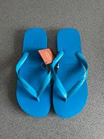 Turquoise havaianas brasil logo - maat 43/44, Kleding | Heren, Schoenen, Nieuw, Blauw, Slippers, Ophalen of Verzenden