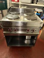 Eenfasig elektrisch gasfornuis op voetkast, Ophalen