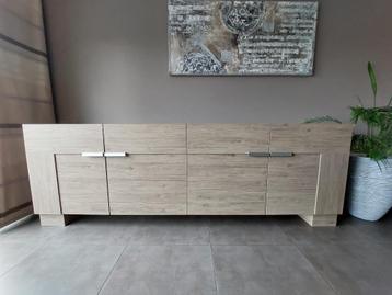 Titre : Ensemble bahut + bar avec vitrine tres bon état- 250, Enlèvement, Comme neuf, Avec porte(s), 100 à 150 cm