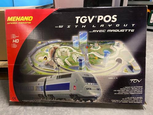 Mehano trein TGV, Hobby en Vrije tijd, Modeltreinen | H0, Zo goed als nieuw, Treinset, Overige merken, Ophalen