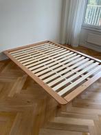 Platform bed 140x200, Huis en Inrichting, Slaapkamer | Bedden, Ophalen, Hout, 200 cm, 140 cm