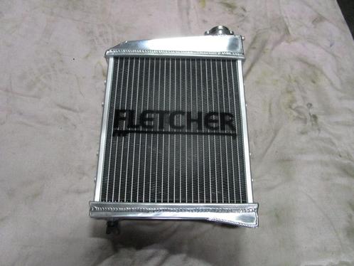 radiator aluminium - Fletcher - 2 core- CLASSIC MINI COOPER, Auto-onderdelen, Airco en Verwarming, Mini, Oldtimer onderdelen, Rover