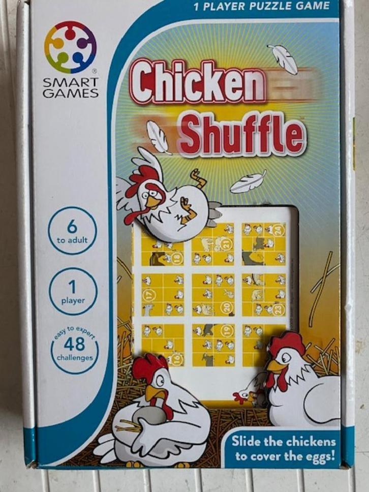 Chicken Shuffle Educatief spel van Smart Games, Kinderen en Baby's, Speelgoed | Educatief en Creatief, Zo goed als nieuw, Ontdekken