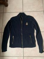 Mooi vest Ralph Lauren L donkerblauw katoen met slangen, Ophalen of Verzenden