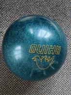 2 bowlingballen in dubbele tas, Sport en Fitness, Bowlen, Ophalen, Gebruikt, Bal