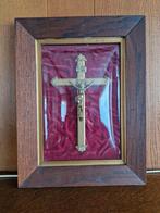 Kruisbeeld achter glas, Ophalen, Gebruikt, Christendom | Katholiek