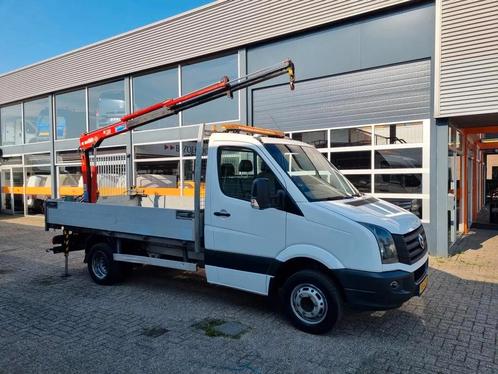 Volkswagen Crafter 2.0 TDI 46 Pick up / Maxilift Kraan 1800, Auto's, Bestelwagens en Lichte vracht, Bedrijf, Te koop, ABS, Airconditioning