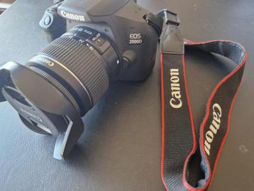 canon EOS 2000 D, Canon, Comme neuf, Enlèvement, 24 Mégapixel